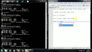 how to copy and rename by cmd