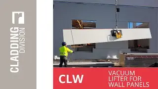 CLW | Cladding Vacuum Lifters for sandwich panels specific for wall and cold rooms installation