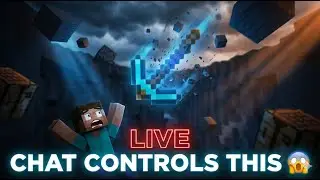 🔴Chat Controls My Pickaxe 😱 | Minecraft LIVE  🔴| #shorts #live #livestram #shortlive #minecraft