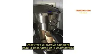 Avis sur la H.Koenig Machine Expresso Automatique Professionnelle Pression 20 Bar EXP820, Inox, Port