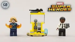LEGO 30453 - Captain Marvel and Nick Fury - Marvel Super Heroes - Speed Build Review
