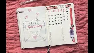 Bullet Journal | February 2019 Flip-Through