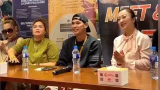 Elias J. TV Band press conference in Dubai II Ouhahay