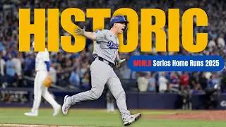 2025 MLB Playoff Home Runs - WORLD SERIES Highlights