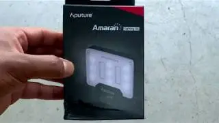 APUTURE AL-M9 AMARAN LED MINI LIGHT ON CAMERA VIDEO LIGHT BLACK