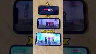 iPhone XS vs 12 vs XS MAX |#shorts #iphone #iphonexsmax #iphone12 #iphonexs