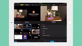 30-секундное руководство по Switcher Studio &mdash; Эффекты многоэкранного просмотра