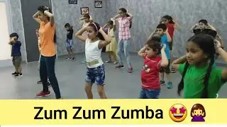Zumba Kids😘😍 /Easy Steps for children/ Saloni Uzinwal   #QadambyVishal