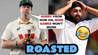 Steve Smith&rsquo;s BRUTAL💀 Reply to Monty Panesar on SANDPAPERGATE !!