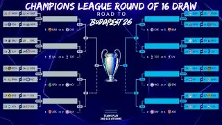 LIVE Champions League Round of 16 Draw 2026 | UCL Draw Watchalong & Reaction | UH Bro