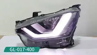 Geling 4X4 Pickup with Projector LED Head Lamp for Isuzu Dmax 2020 2021 2022 2023