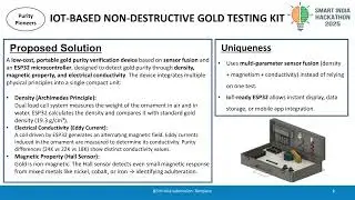 IOT-BASED NON-DESTRUCTIVE GOLD TESTING KIT-SIH_2025