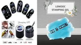 LEMOOC STAMPING GEL FOR FOILS REVIEW & SWATCHES/ALIEXPRESS/Lemooc Foil Glue/BeautyBeam86