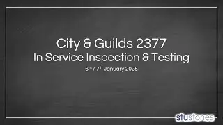 City And Guilds 2377 PAT Testing Course (In Service Inspection and Testing)