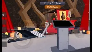 I Got 25 PARTS to build the Munster Coach in the new Car Crushers 2 Update? (Car Crushers 2 Roblox)