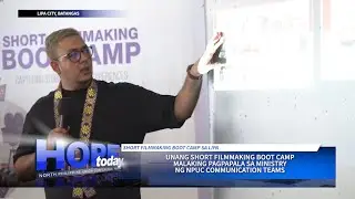Unang Short Filmmaking Boot Camp malaking pagpapala sa ministry ng NPUC Communication Teams