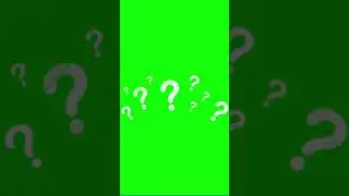question mark vfx green screen #gaming #mincraft #vfx