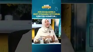 Arkadaşlarımla Okey Oynamak İstiyorum Eşim İzin Vermiyor! | Saliha Erdim #shorts