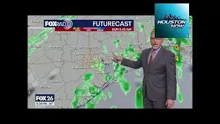 Houston, get ready! Cooler temps & overnight showers ahead. #Houston_Now