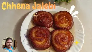 Chhena Jalebi Recipe || Chhanar Jilipi Recipe || ছানার জিলিপি || How to make Paneer Jalebi 