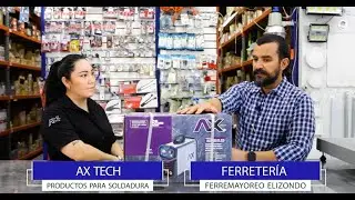 Conoce la M&aacute;quina de Soldar #Industrial AXTECH 247LCD en ferreter&iacute;a #Ferremayoreoelizondo