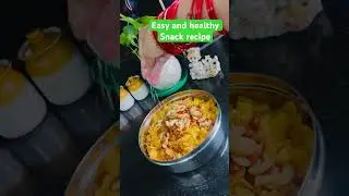 Easy and healthy snack recipe👌👌😊😍#trendingshorts #easysnacks #simplerecipe #youtubeshorts #tips