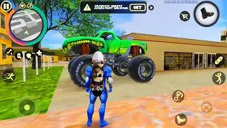 Rope Hero: Vice Town (Free Monster Truck) | Rope Hero New Version &ndash; Games Kon &ndash; Android Gameplay
