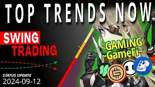 September 12nd: Gaming, Oasys, VGX Token and More - Top Trends for Swing Trading