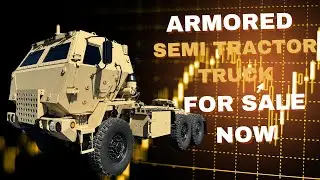 Unique armored M1088 6x6 Semi Tractor FOR SALE NOW @MidwestMilitaryEquipment
