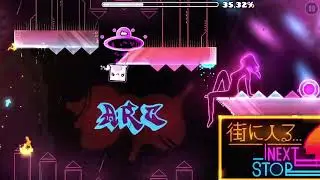 [SHOWCASE] Night Rider (Extreme Demon) | Geometry Dash