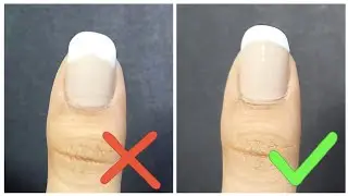 How to Do Perfect French Tips at Home Without Tools | Easy No-Tool Method 🤍💅🏻