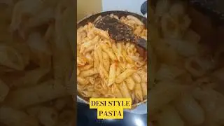 Quick Indian style tangy pasta #easyfoodtomakeathome #food #1k #cooking #maincourse