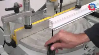 Utilaje PVC & AL: WZ-115 - Masina de debitat manuala cu lama descendenta 400 mm