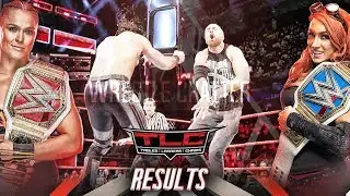 WWE TLC 2018 Matches RESULTS REVEALED ! WWE TLC 2018 Highlights Predictions Winners Betting Odds !