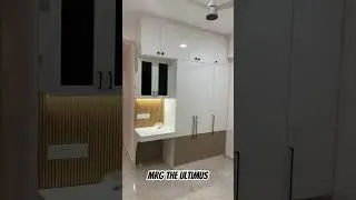 2 bhk interior mrg ultimus#interiordesign #kitchen #wardrobe#gurgaon#painting#art#home