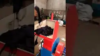 Mesin cacah busa dan kain