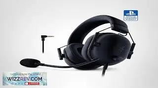 Razer BlackShark V2 X PlayStation Gaming Headset: 50mm Drivers Cardioid Mic
