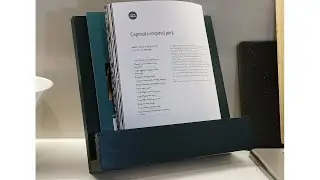 How to make a cookbook stand