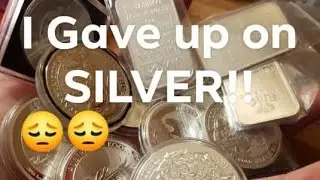 Sorry i disappeared , I'm back | uk silver stacker