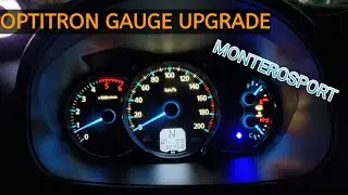 Optitron Cluster Gauge Upgrade | Speedometer, AC Panel, Gear Shift Modifications