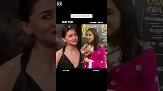 Chuttamalle Song Cover By | Alia Bhatt vs Shilpa Rao from Devara! #song #shorts