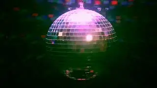 Adkins Professional Lighting Rotating LED Mirror Ball AL-DISM8