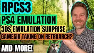 Surprise 3DS Emulation Update, RPCS3 is on FIRE, RIP ChonkyStation3, GameSir vs RetroArch and more