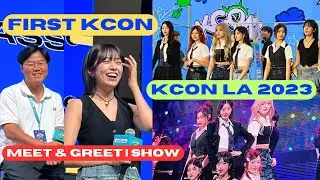 FIRST KCON LA | An Yujin, IVE Meet & Greet Hi-Touch, Earth Arcade PD Na, Taeyong, Taemin & More