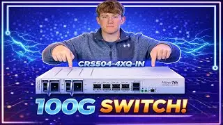The &ldquo;One Hundred Club&rdquo; Switch: MikroTik CRS504-4XQ-IN