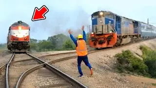 鉄道で撮影された驚愕の映像35選
