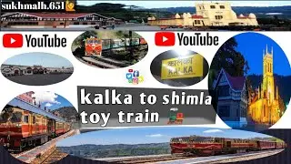 Kalka to shimla toy train 🚂 Mini block @Sukhmalh.651 