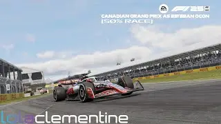 F1 25 - Canadian Grand Prix Gameplay as Esteban Ocon (50% Race)