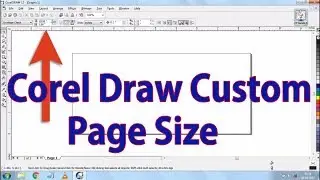 Coreldraw Custom Page Size In Hindi || Lesson-2