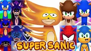 My New Sprunki OC: Sonic / NEW PHASE 12 (SUPER SANIC)
